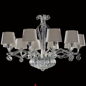 Lillium beige fixture for a living room with shade