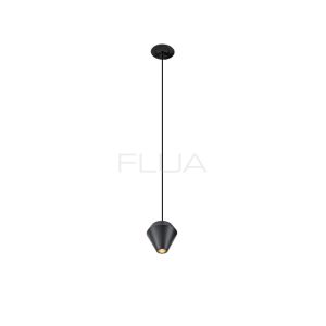 Cone-shaped elongated ceiling lampю