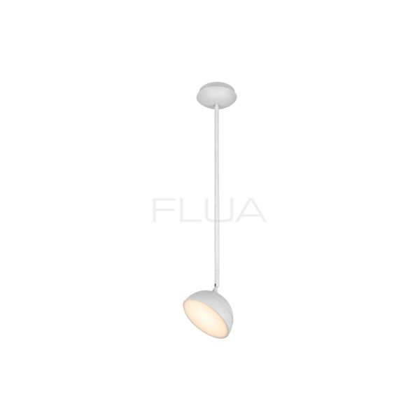 Minimalistic lamp on a long suspension.