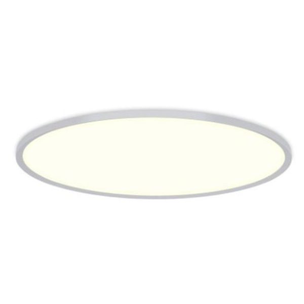 Ceiling light thin as paper.