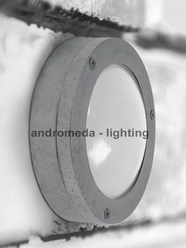 circle flat bulkhead light