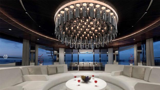 Amazing grand ceiling chandelier